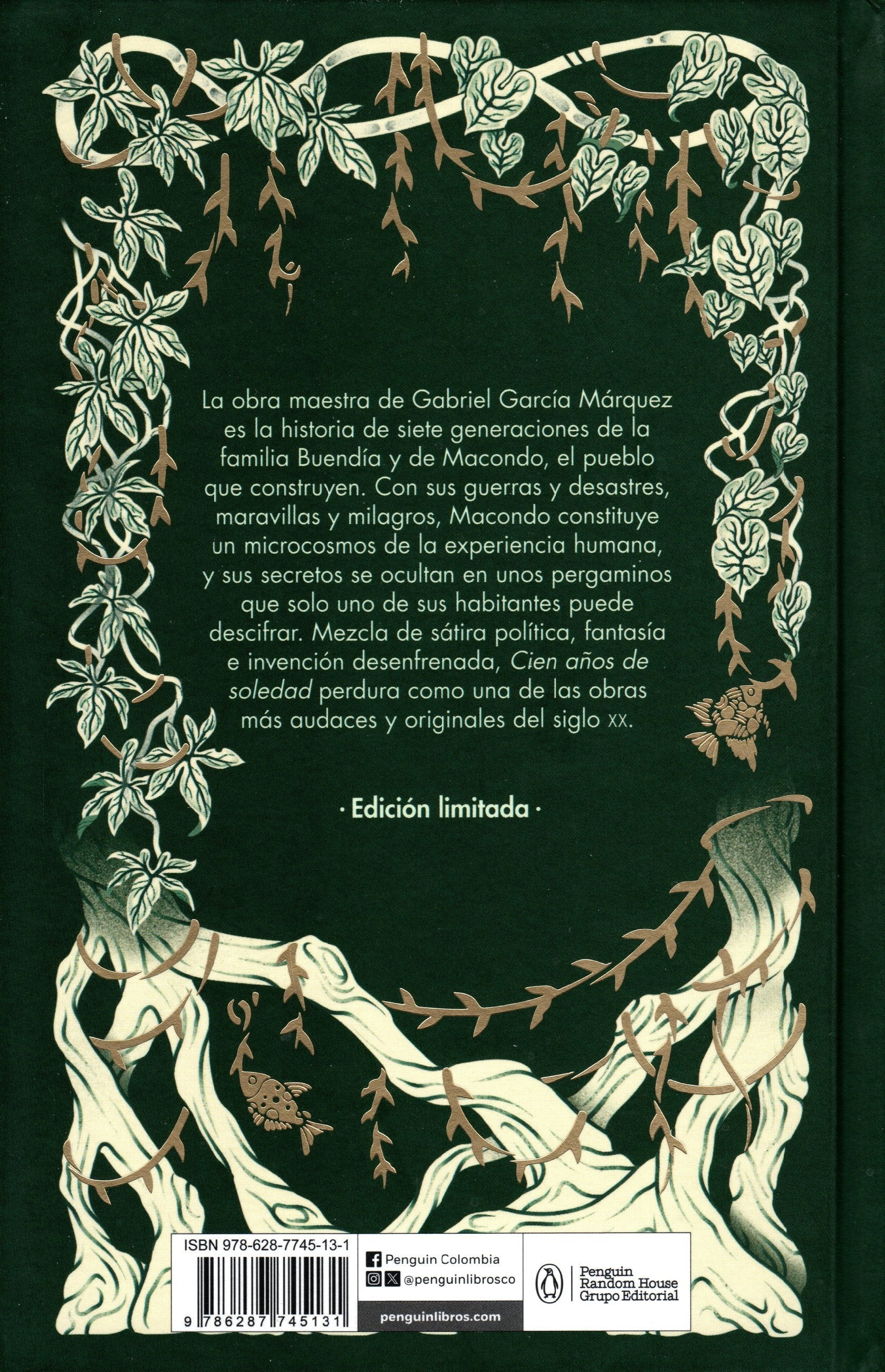 Libro Gabriel García Márquez - Cien años de soledad