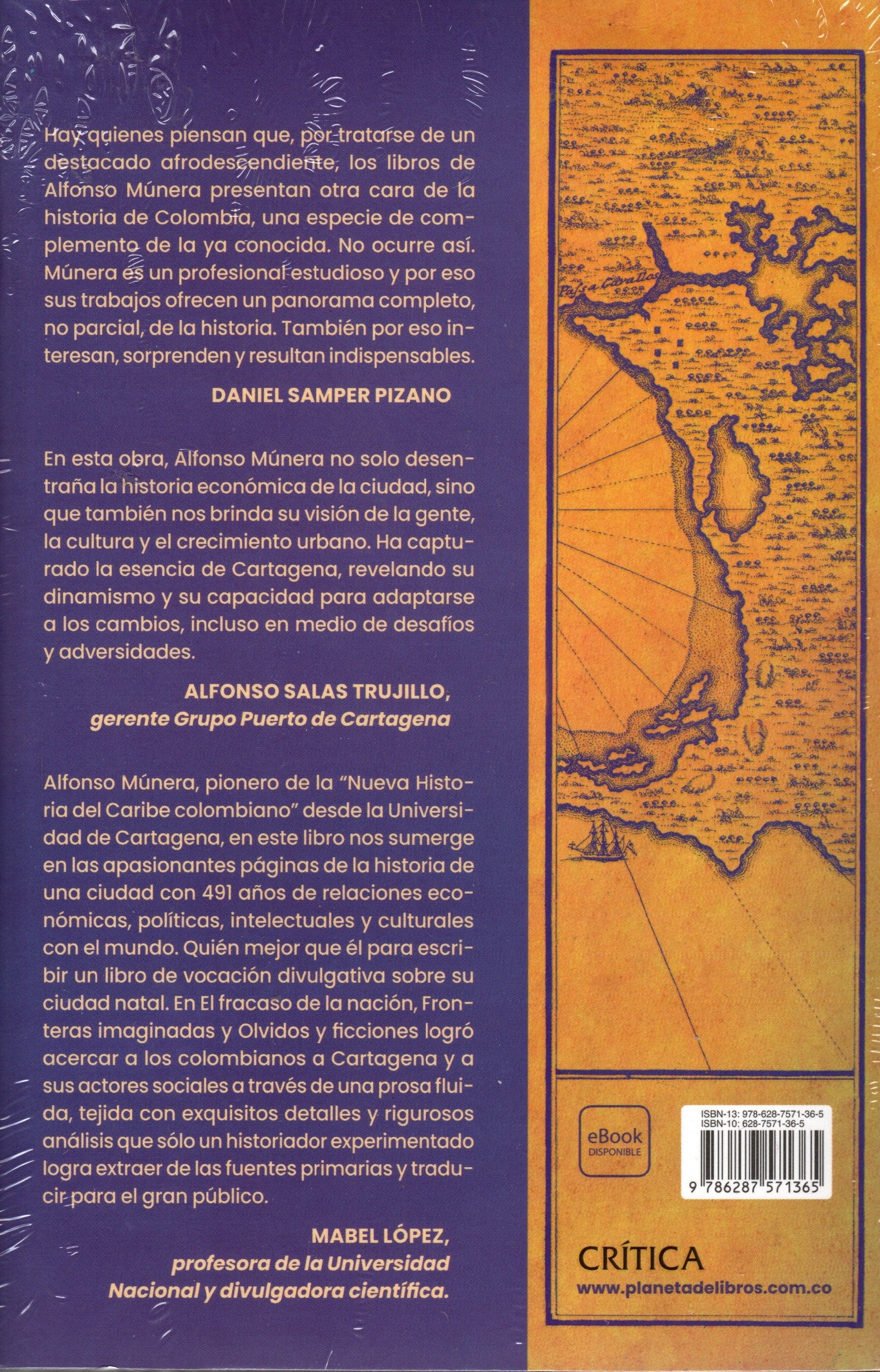 Libro Alfonso Munera - Cartagena de indias, una ciudad abierta al mundo