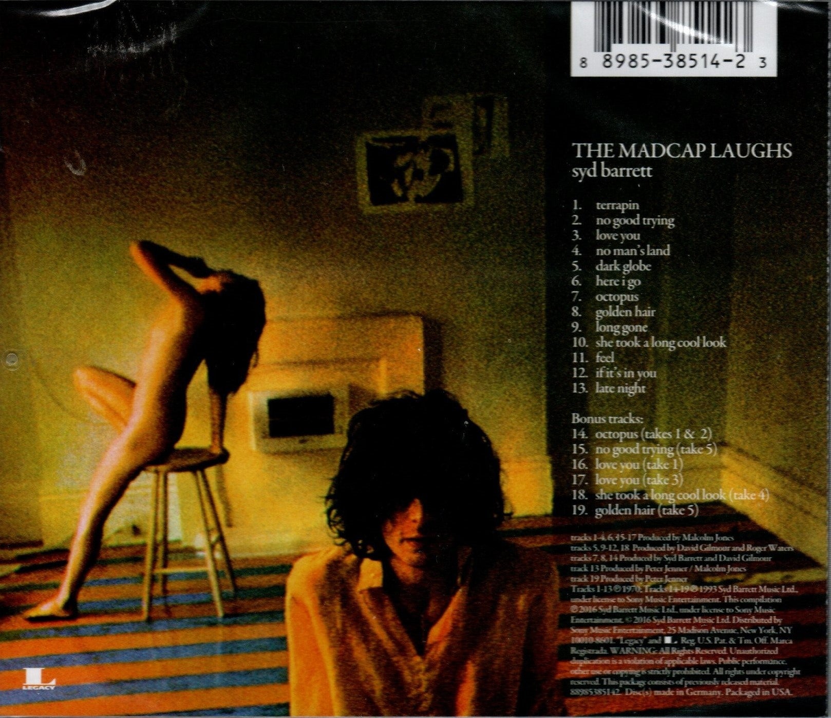 CD Syd Barrett – The Madcap Laughs