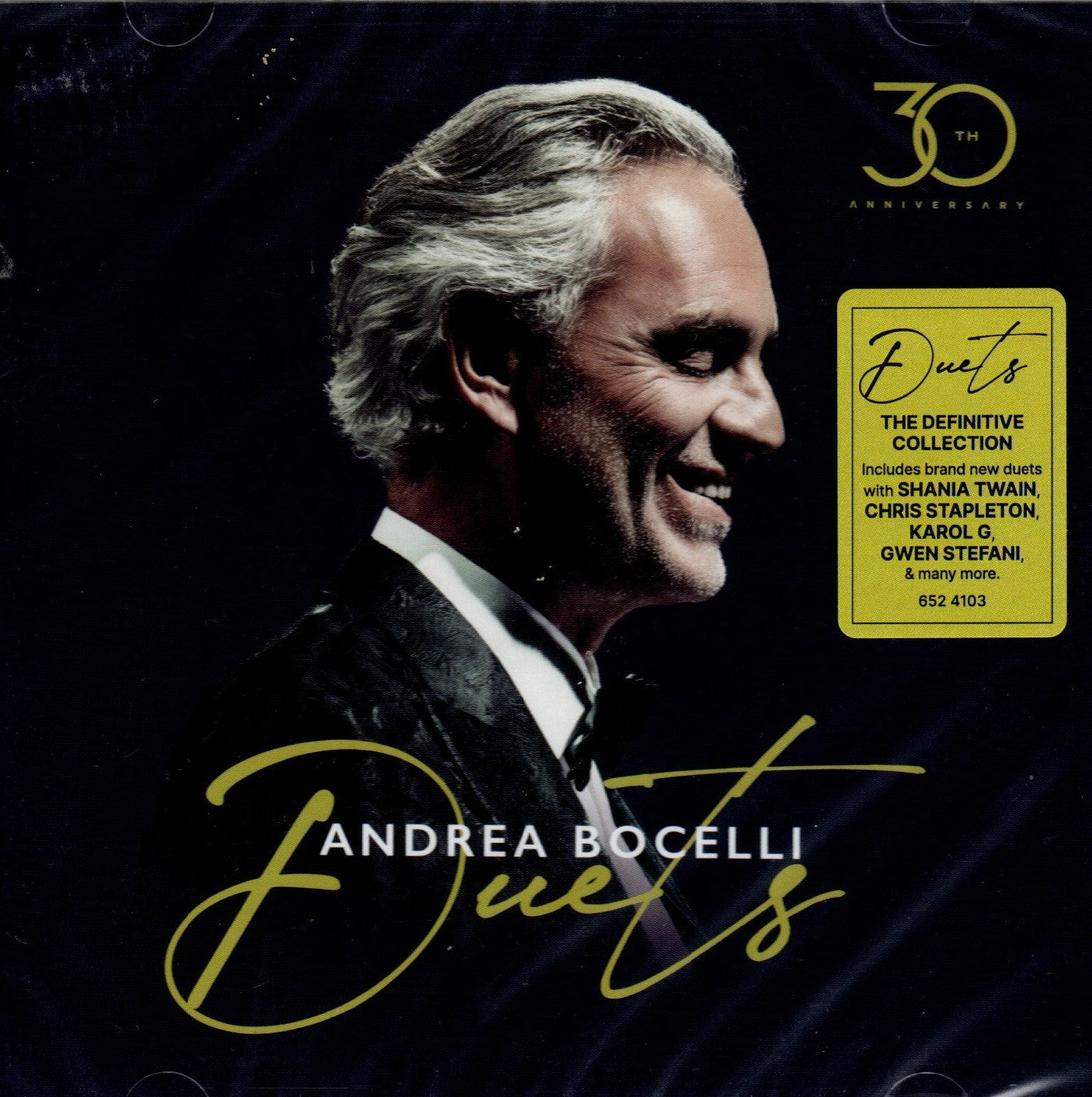CD - Andrea Bocelli – Duets – 30th Anniversary