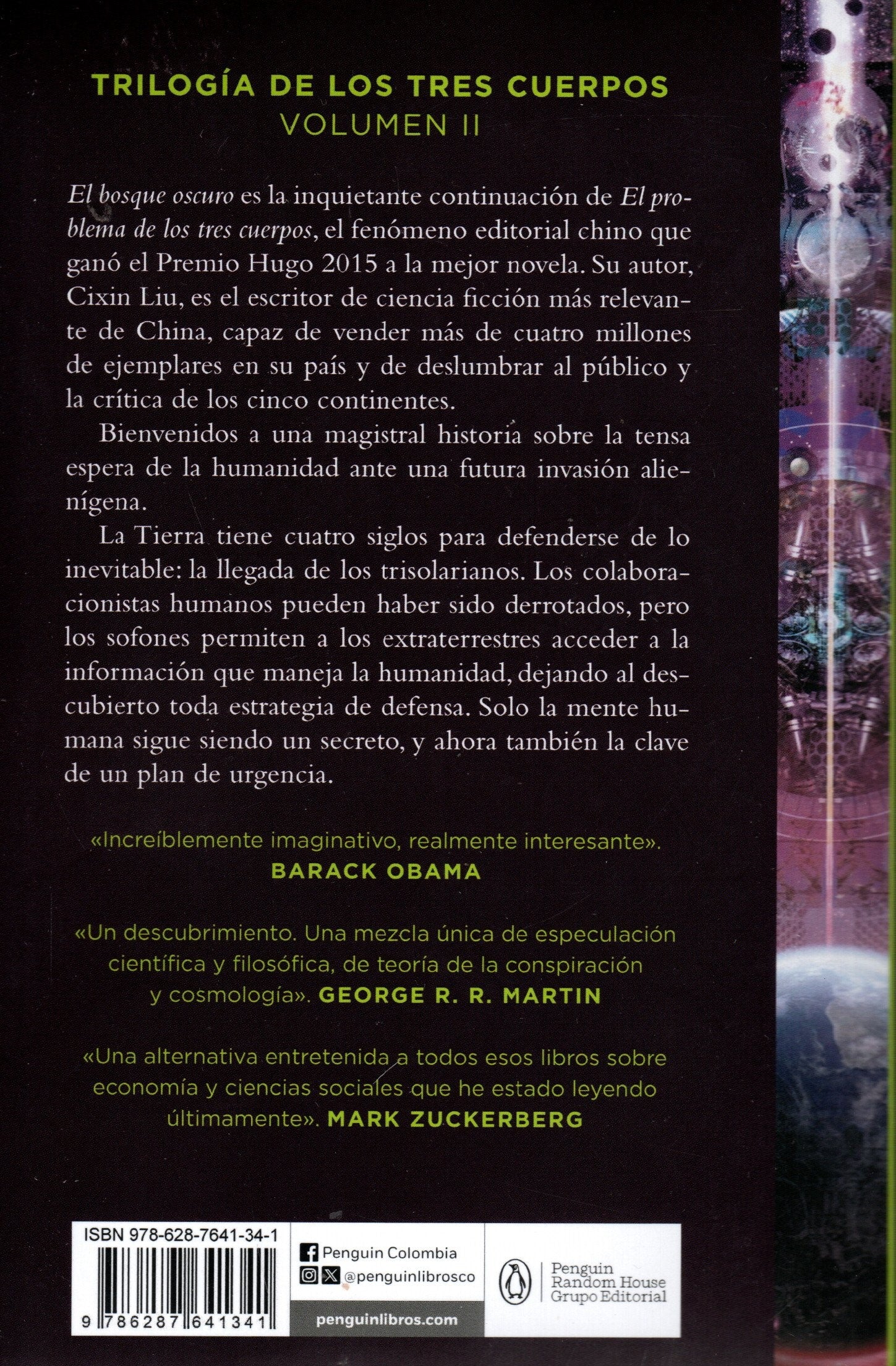 Libro Cixin Liu - El Bosque Oscuro