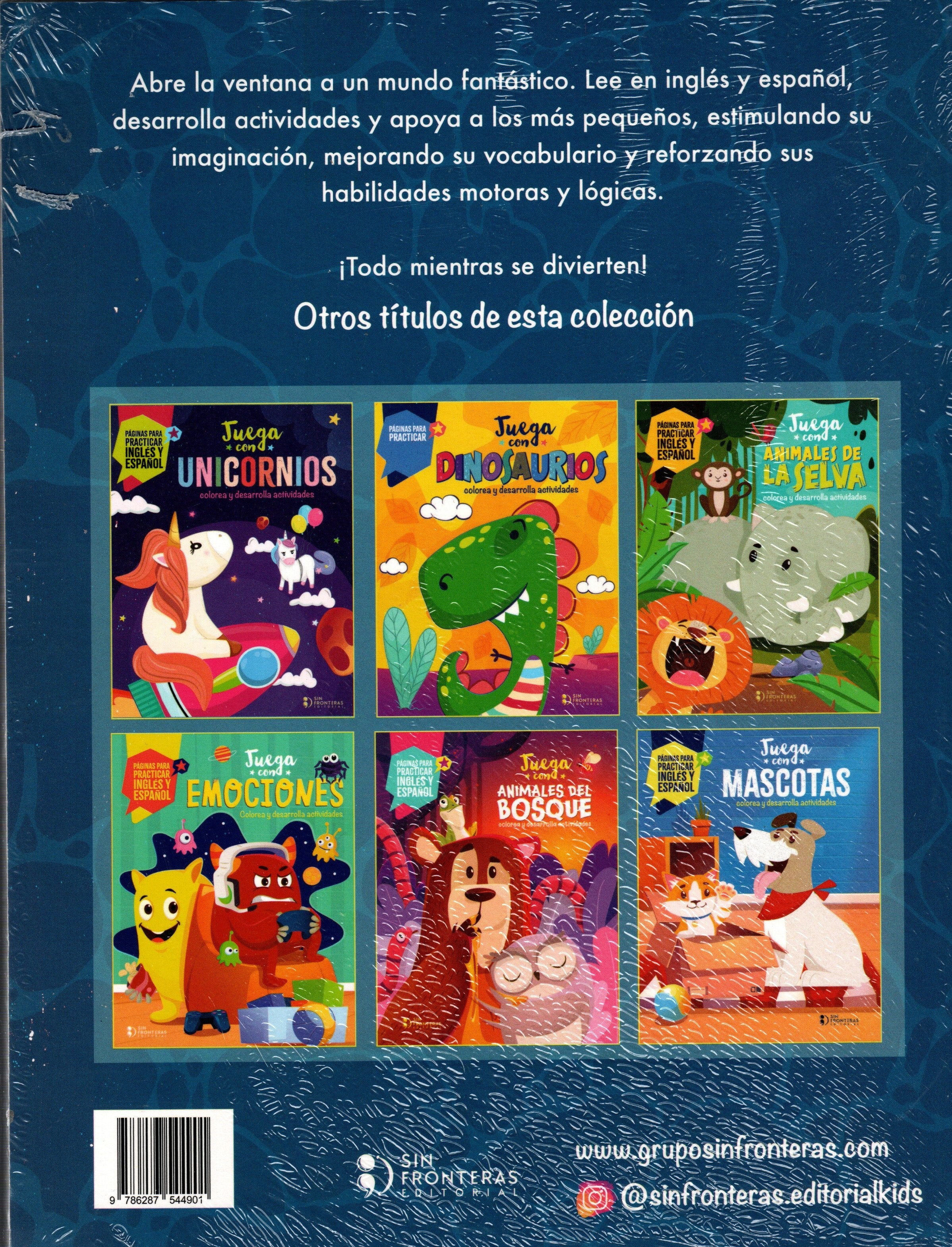 Libro Juega con animales de mar