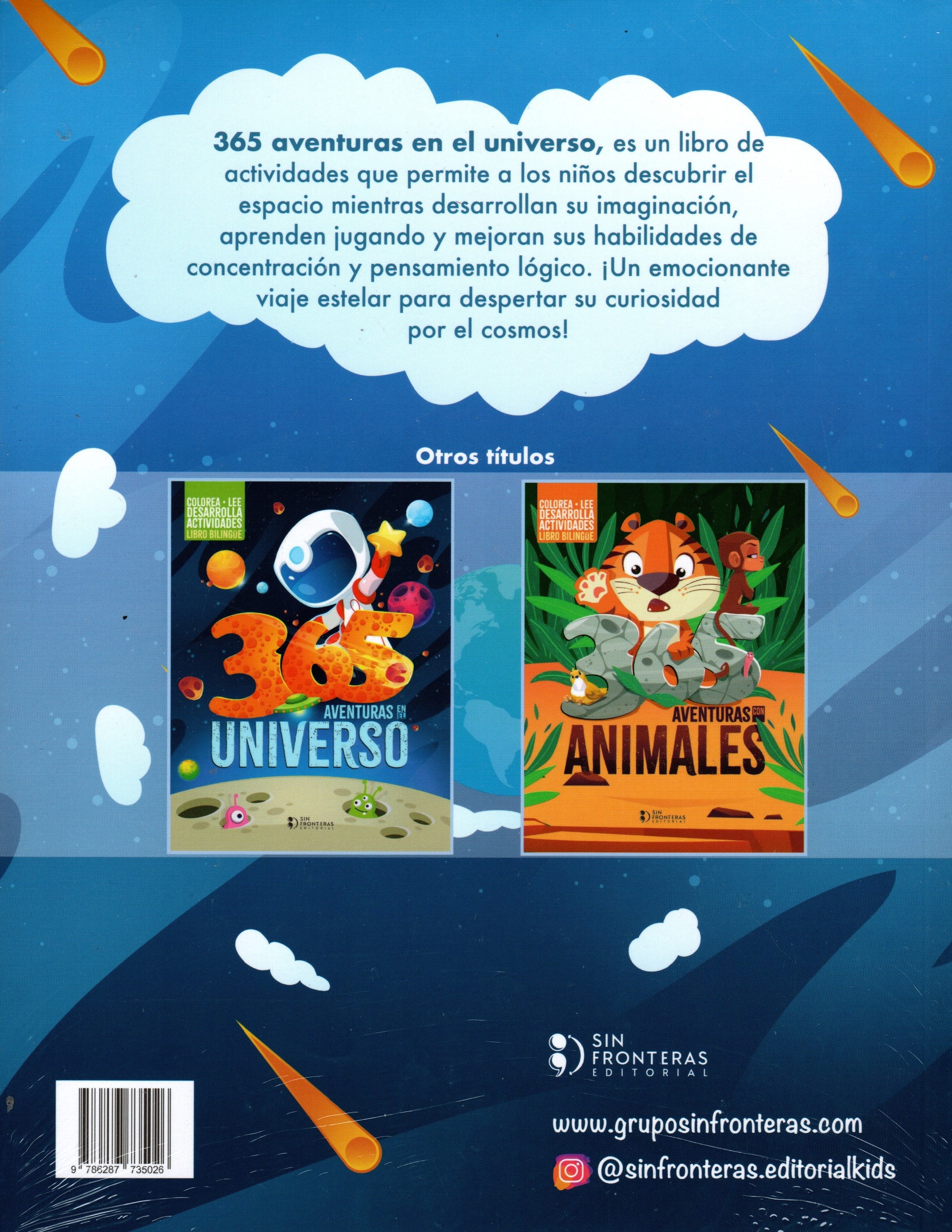 Libro  365 Aventuras en el Universo