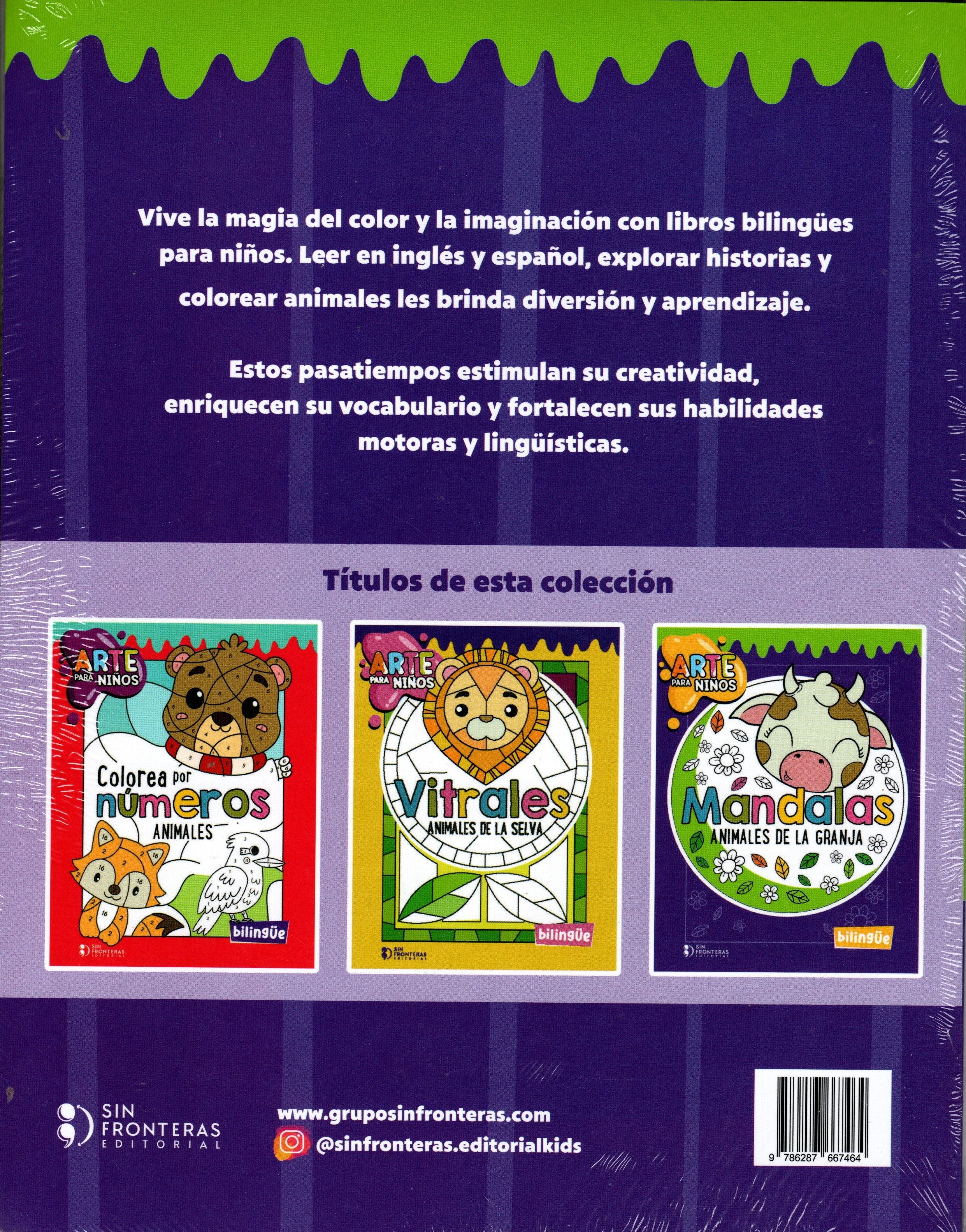 Libro Arte Para Niños Mándalas Animales De La Granja