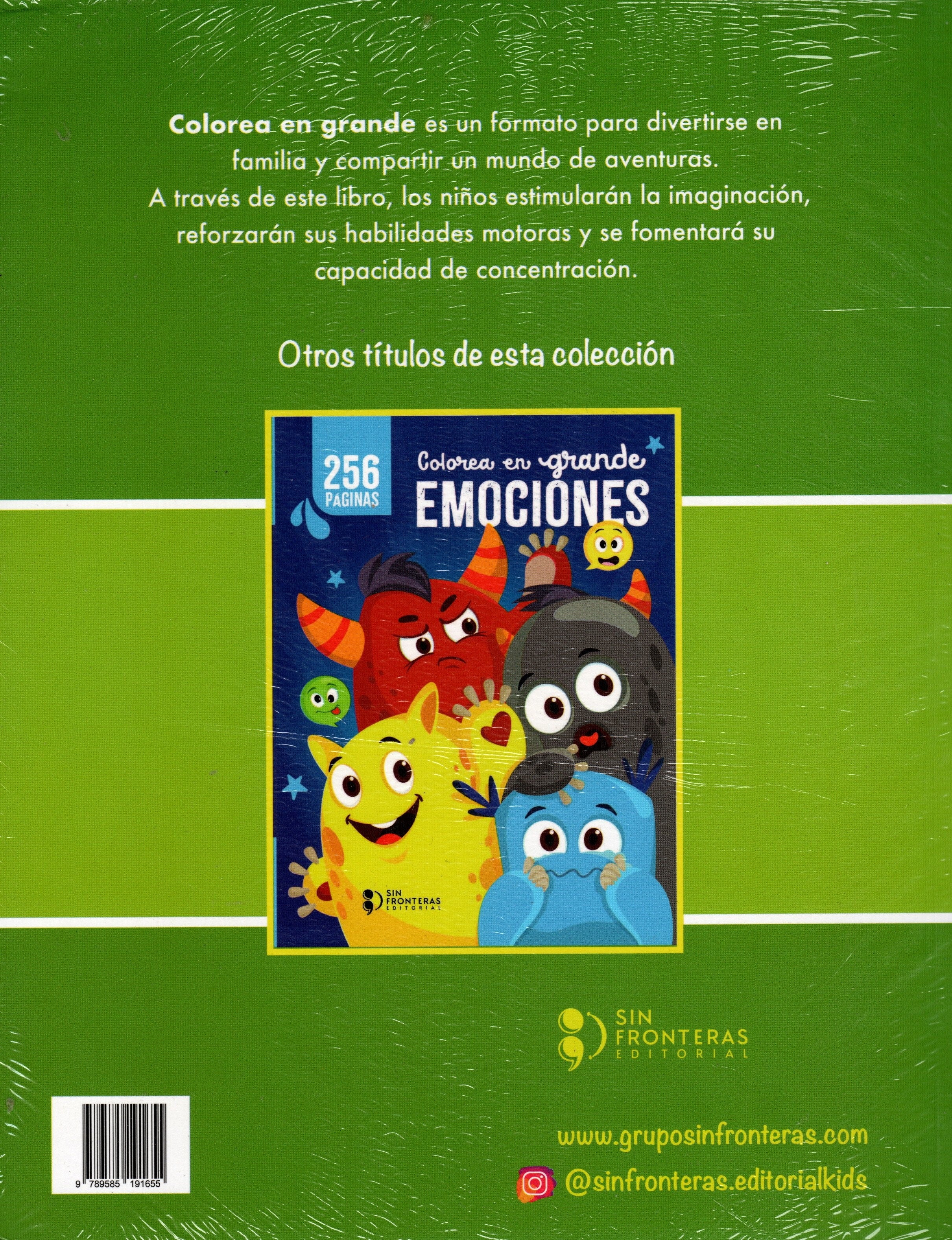 Libro Colorea en grande animales