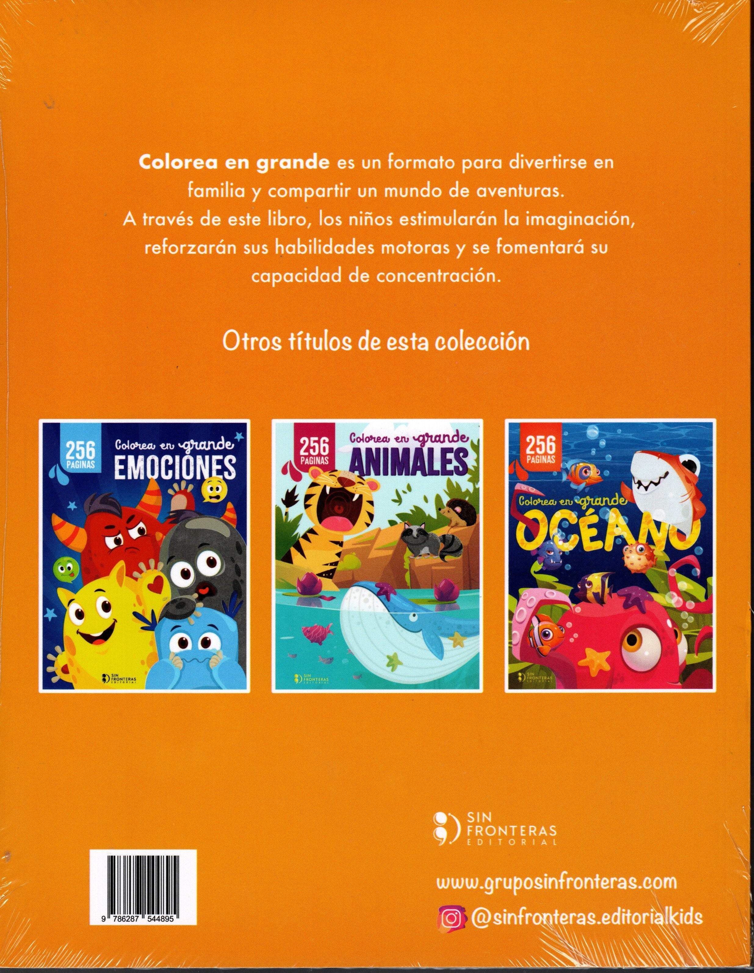 Libro Colorea en grande: Granja