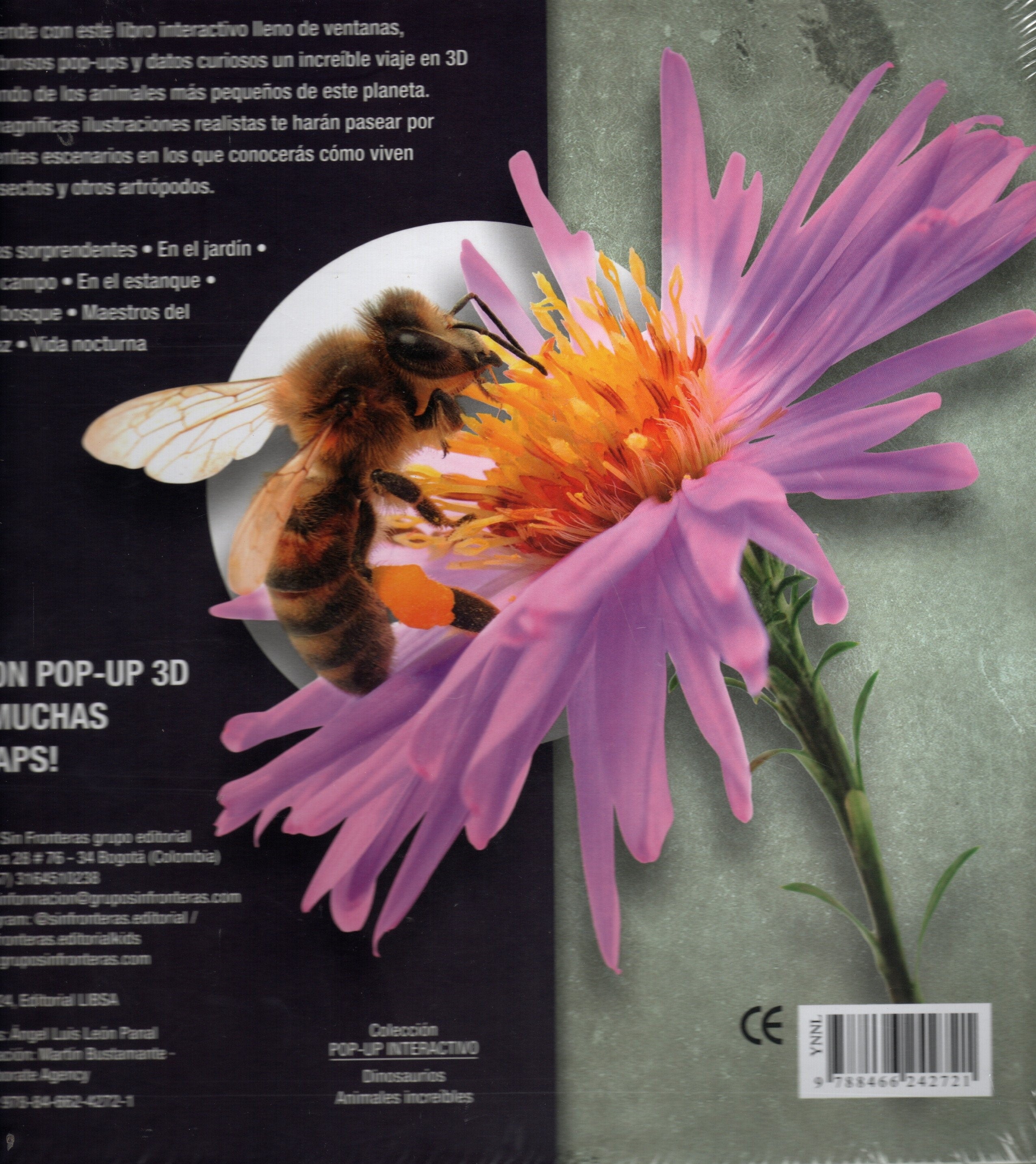 Libro Animales increíbles: Pop up interactivo + Flaps