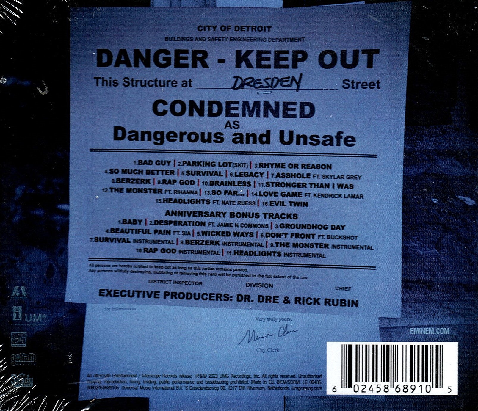 CDX2 Eminem – The Marshall Mathers LP 2