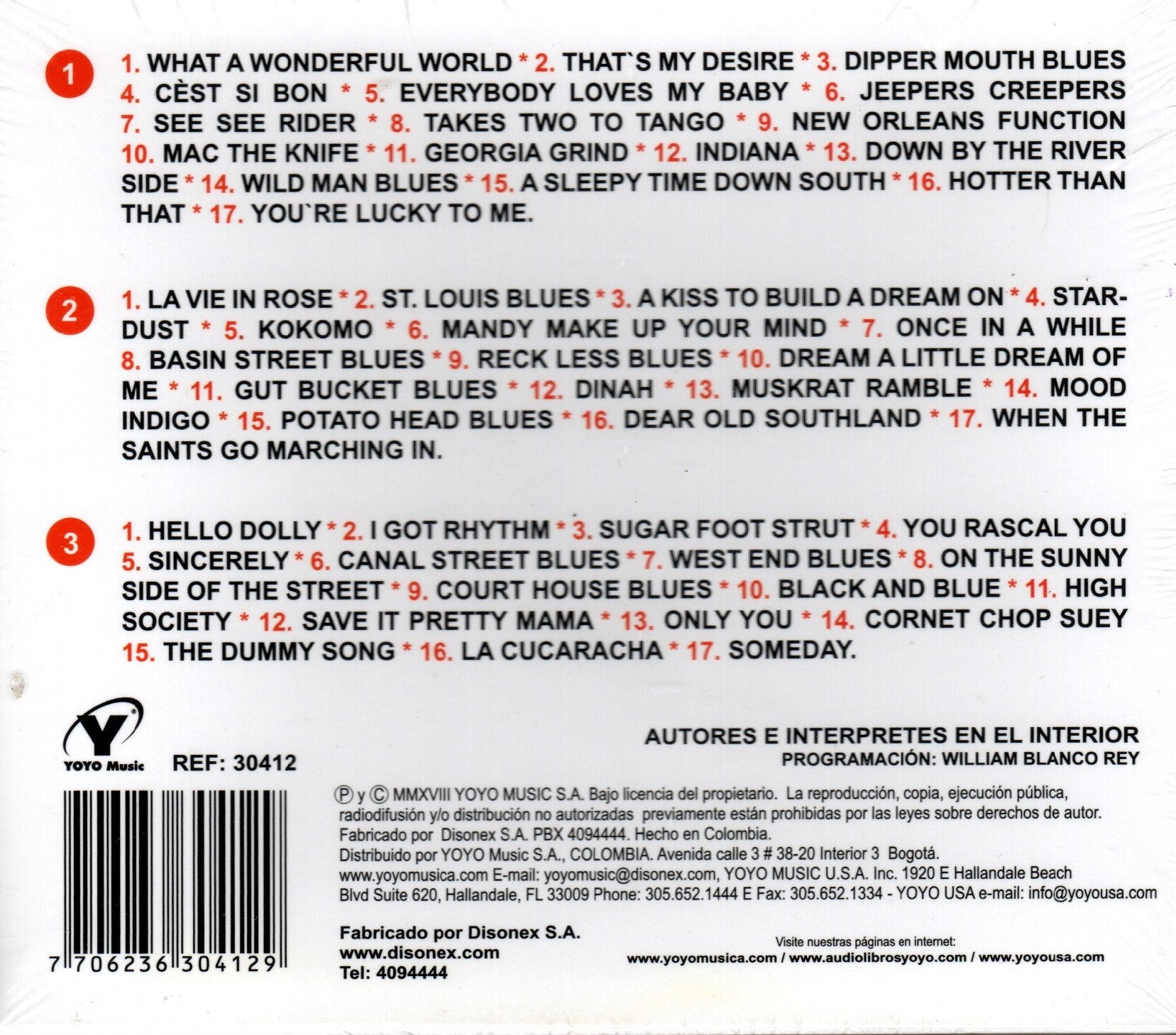 CDX3 Louis Armstrong - Antología Louis Armstrong