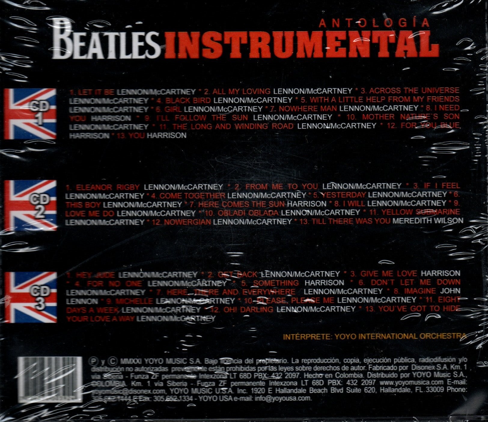 CDX3 The Beatles - Instrumental