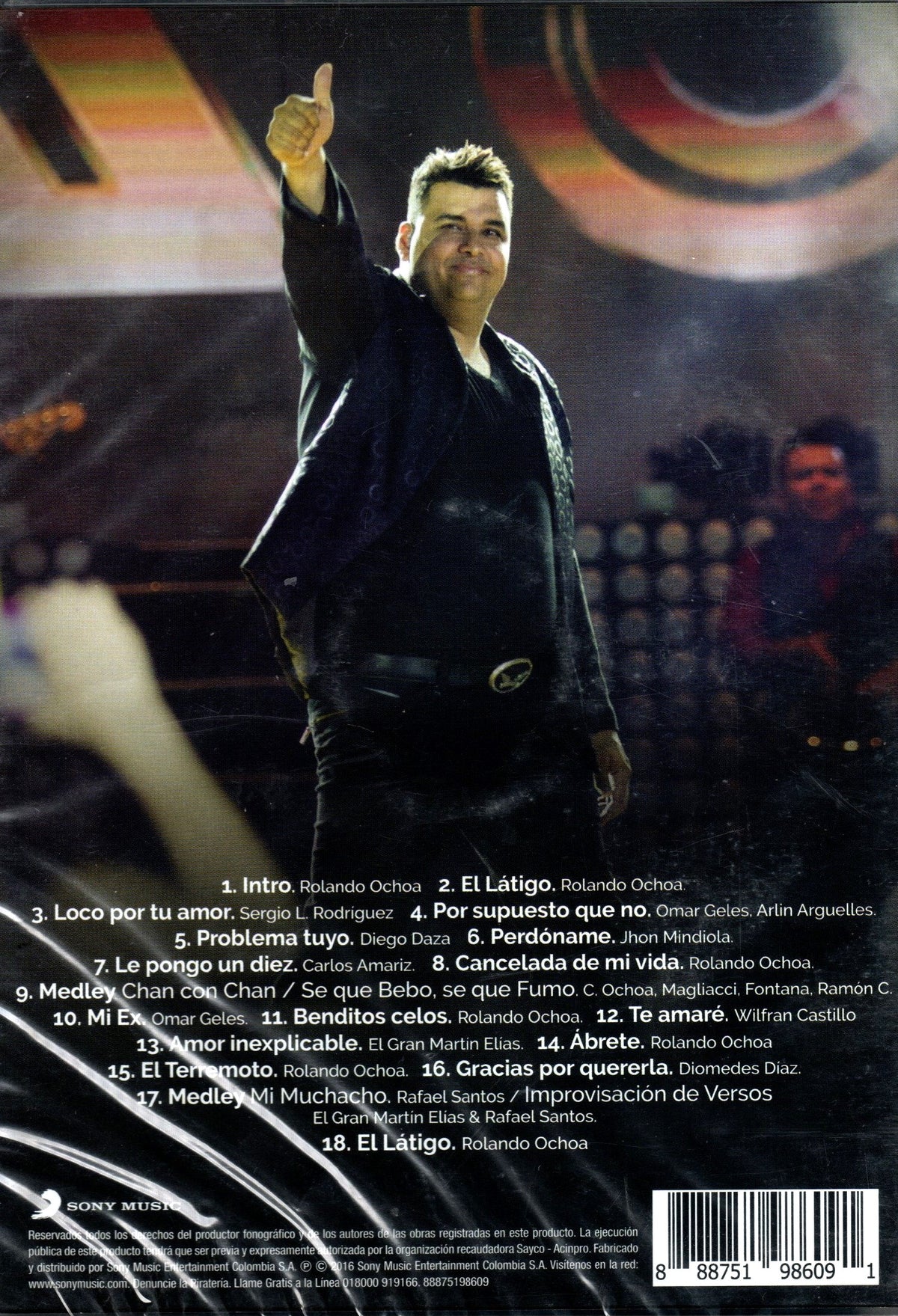 DVD Imparables en vivo - Martín Elías