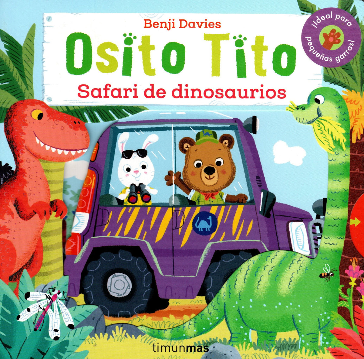 Libro Benji Davies - Safari de Dinosaurios