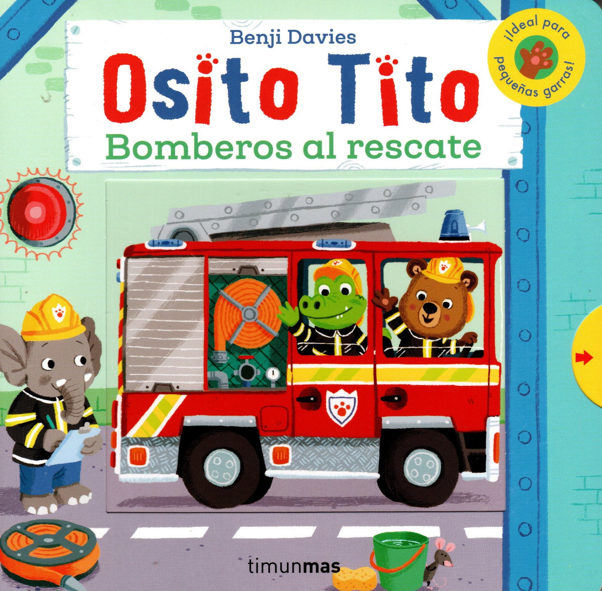 Libro Benji Davies - Bomberos al Rescate