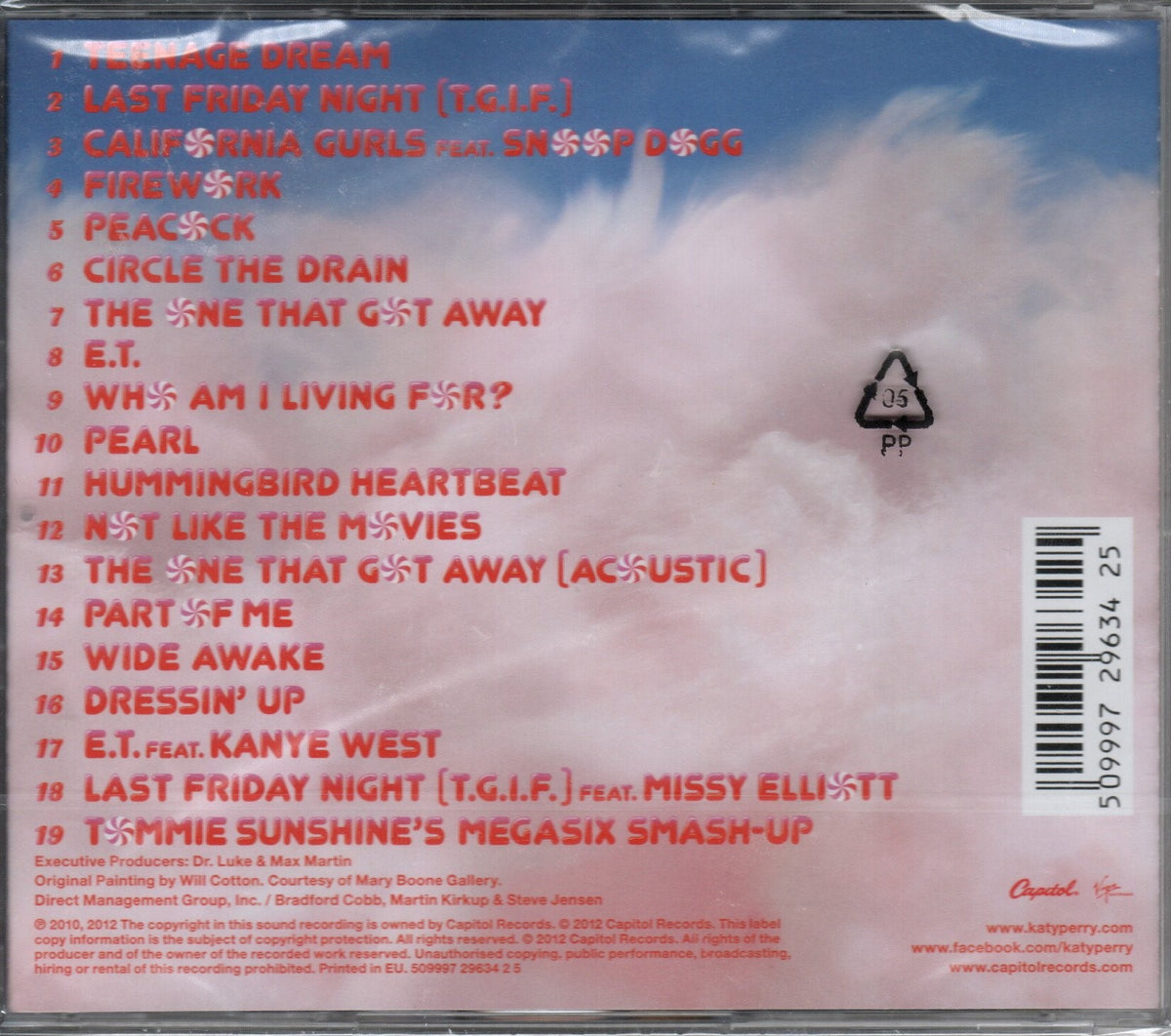 CD Katy Perry – Teenage Dream - The Complete Confection