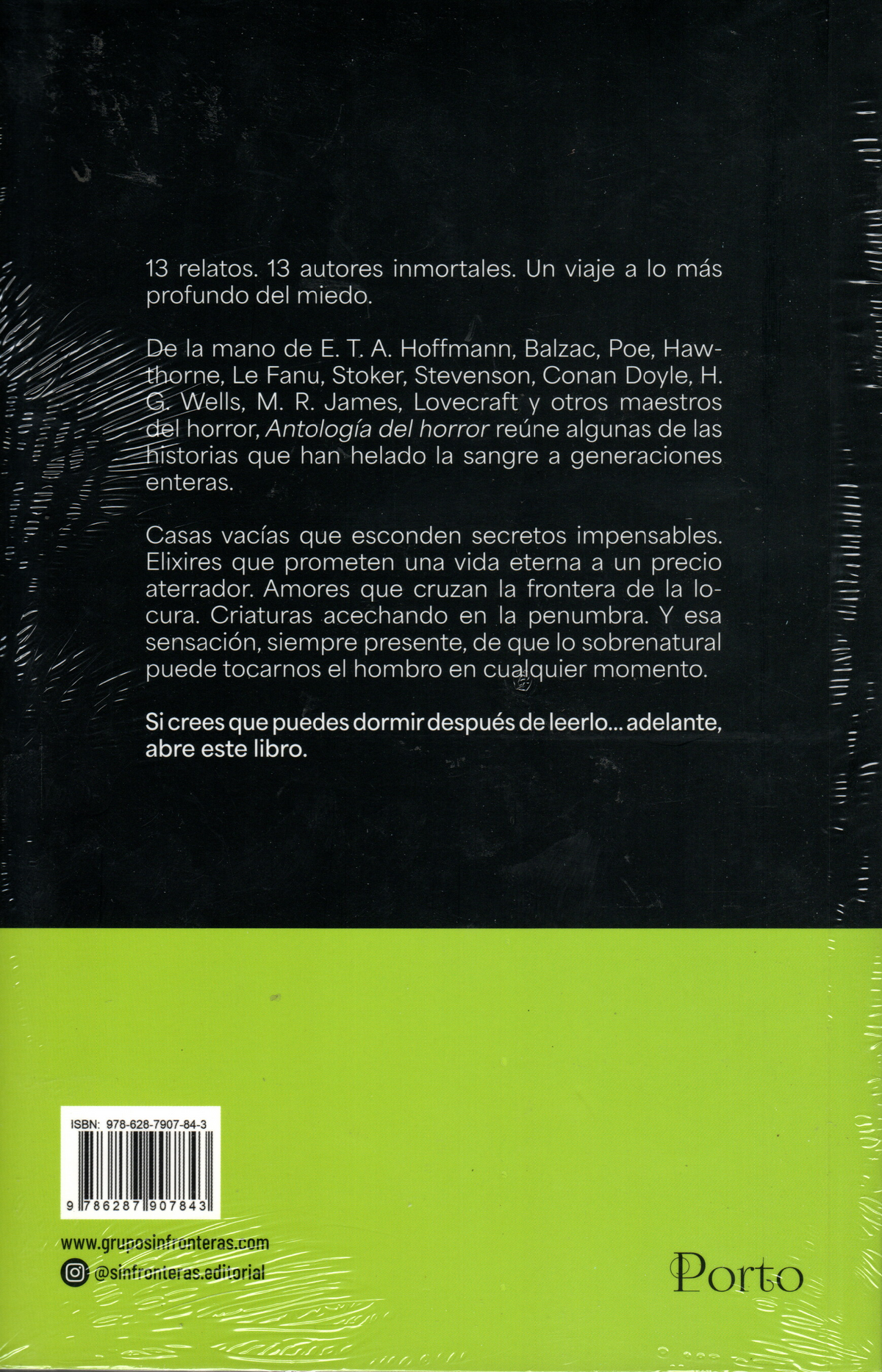 Libro Sin Fronteras - Antología Del Horror