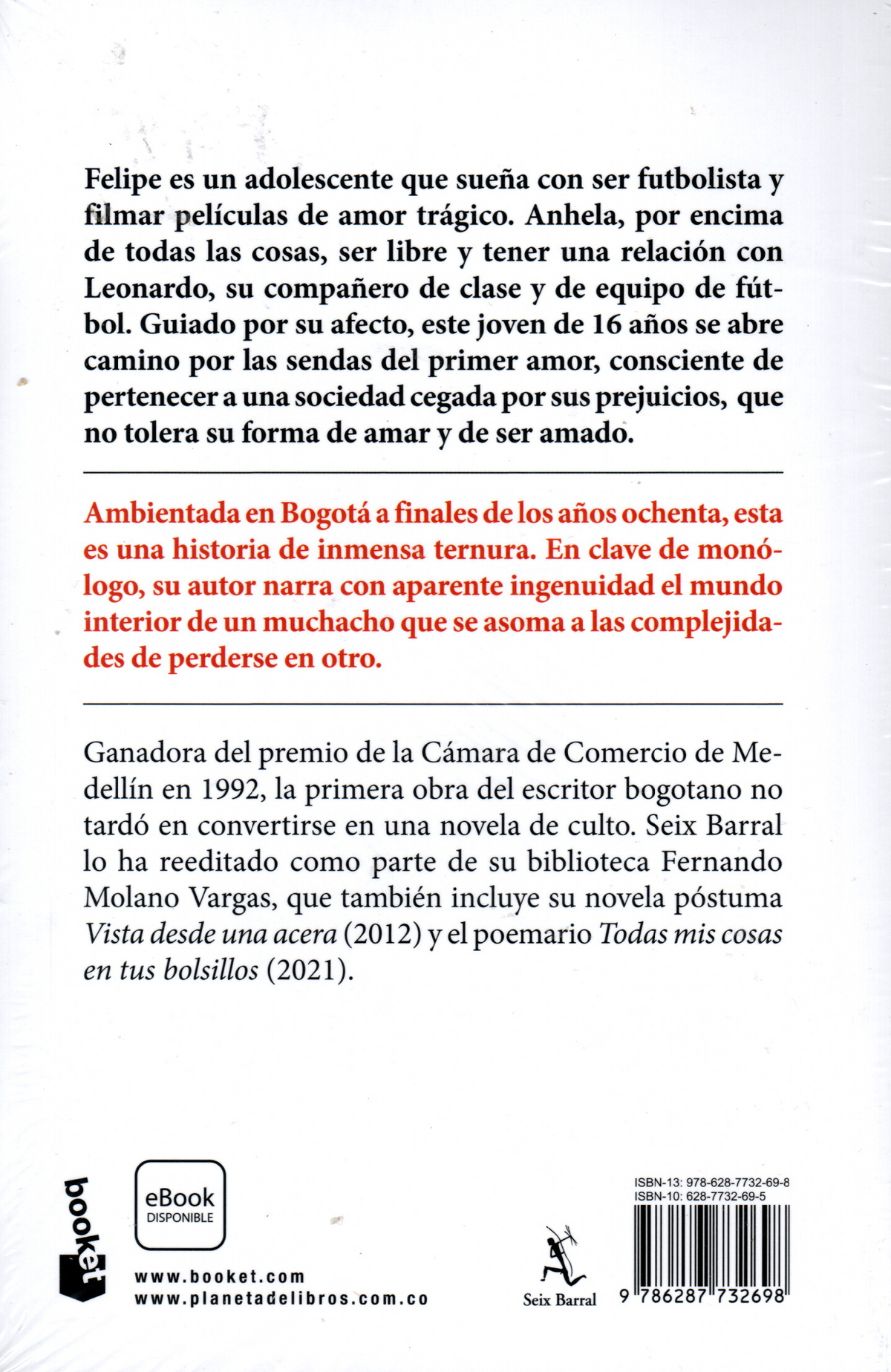 Libro Fernando Molano Vargas - Un beso de Dick