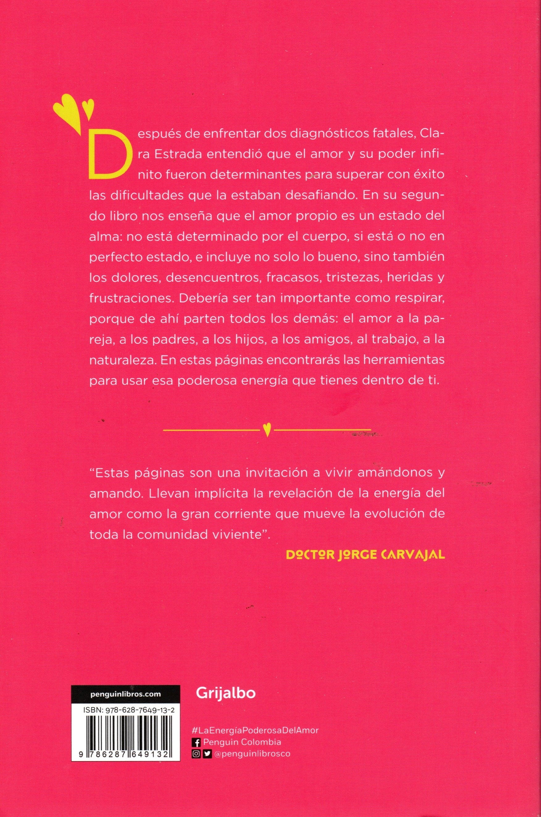 Libro Clara Estrada Cano - La Energía Poderosa Del Amor