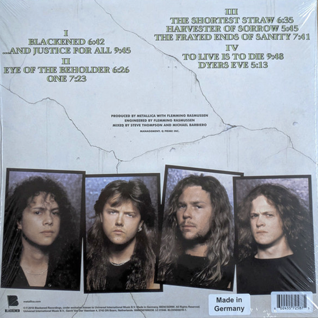 LPX2 Metallica – … And Justice For All