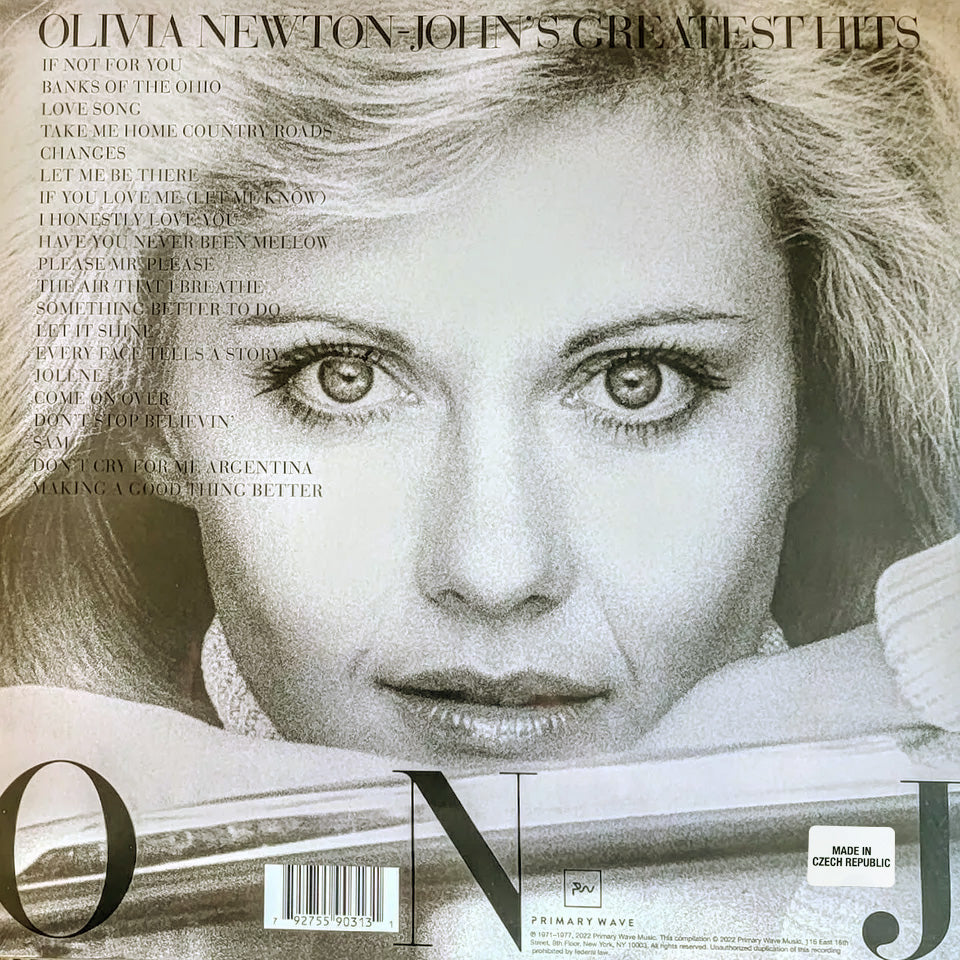 LPX2 Olivia Newton-John – Olivia Newton-John's Greatest Hits