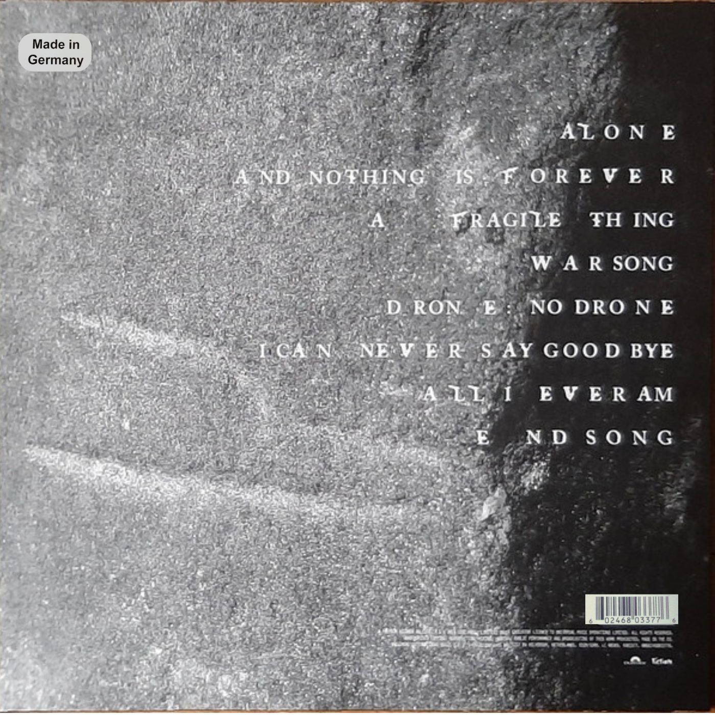 LP The Cure - Songs Of A Lost World Vinyl Black