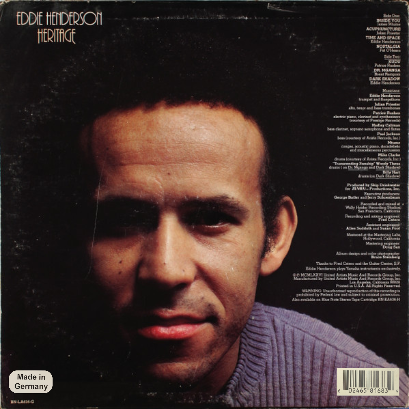 LP Eddie Henderson - Heritage