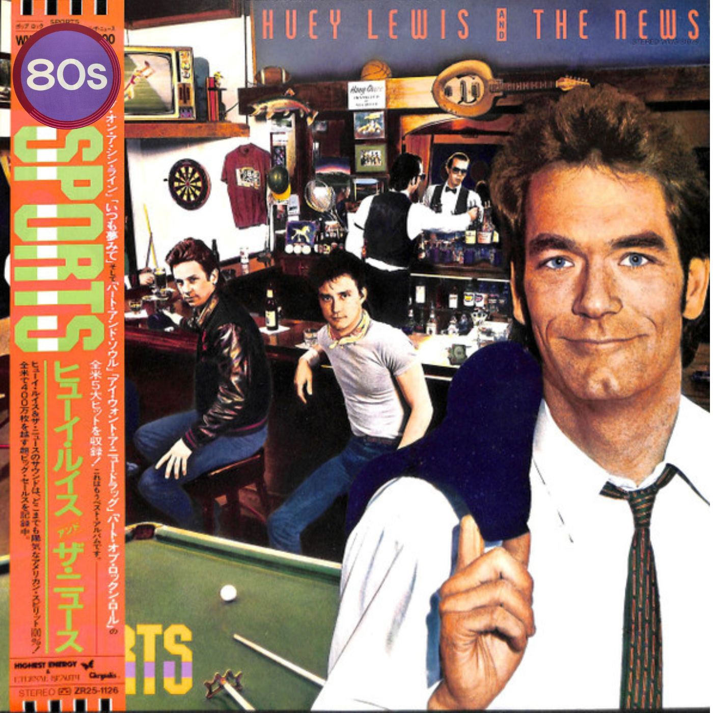 LP Huey Lewis & The News - Sports