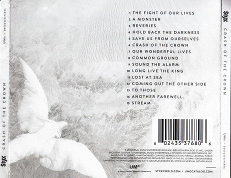 CD Styx - Crash Of The Crown