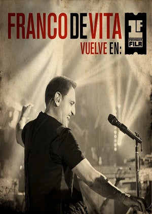 DVD+CDX2 Vuelve En Primera Fila - Franco De Vita.