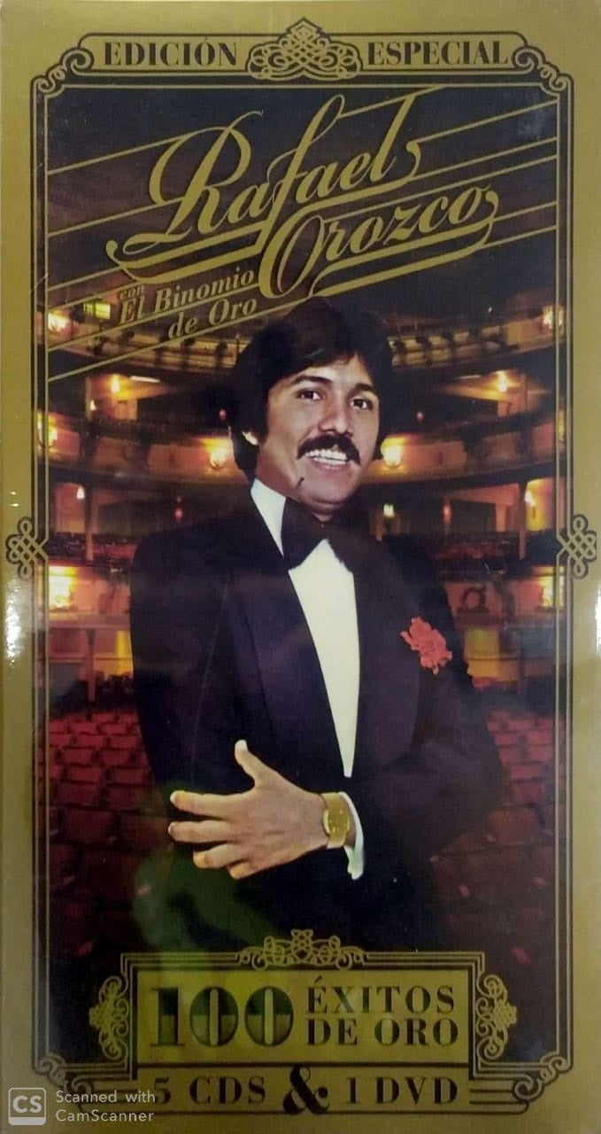 CDX5 + DVD Rafael Orozco - 100 Éxitos De Oro