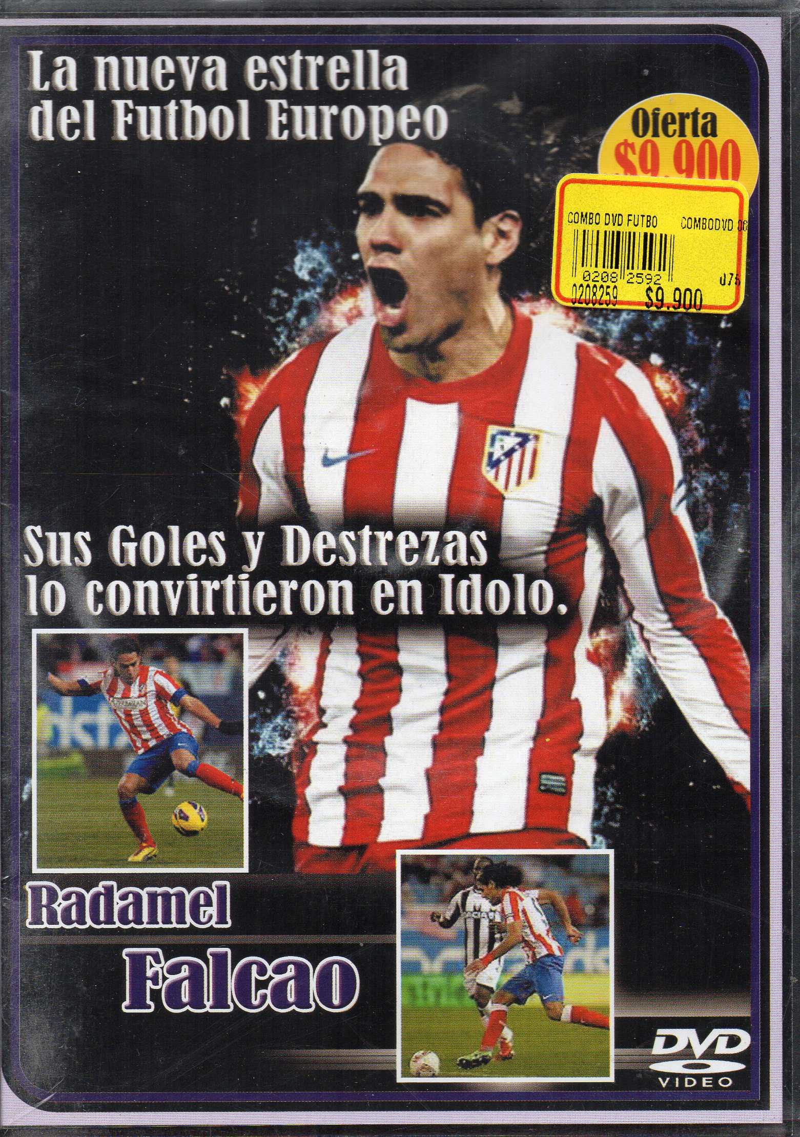 RADAMEL FALCAO LA NUEVA ESTRELLA DEL FUTBOL EUROPEO / DVD