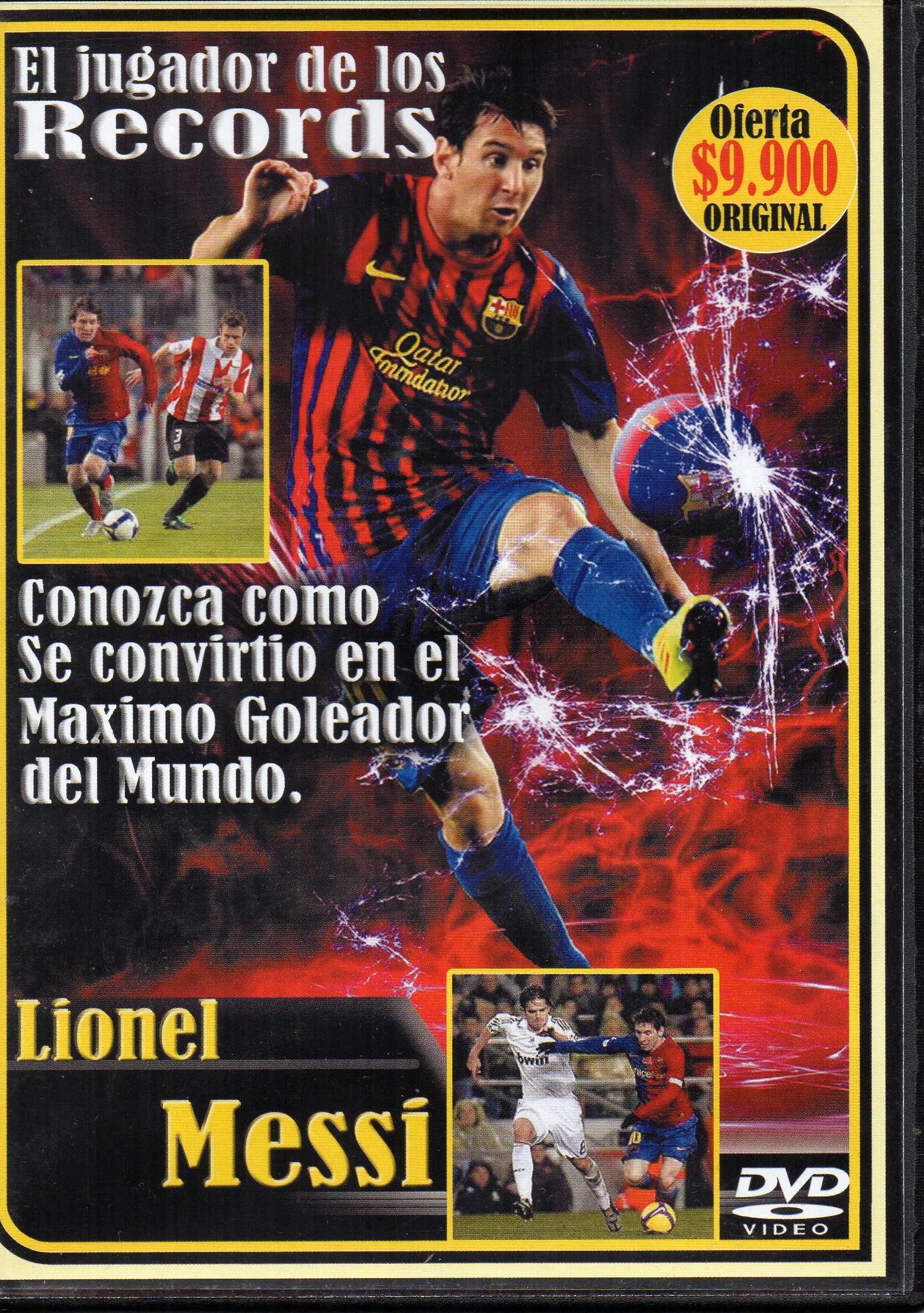 LIONEL MESSI EL JUGADOR DE LOS RECORDS / DVD