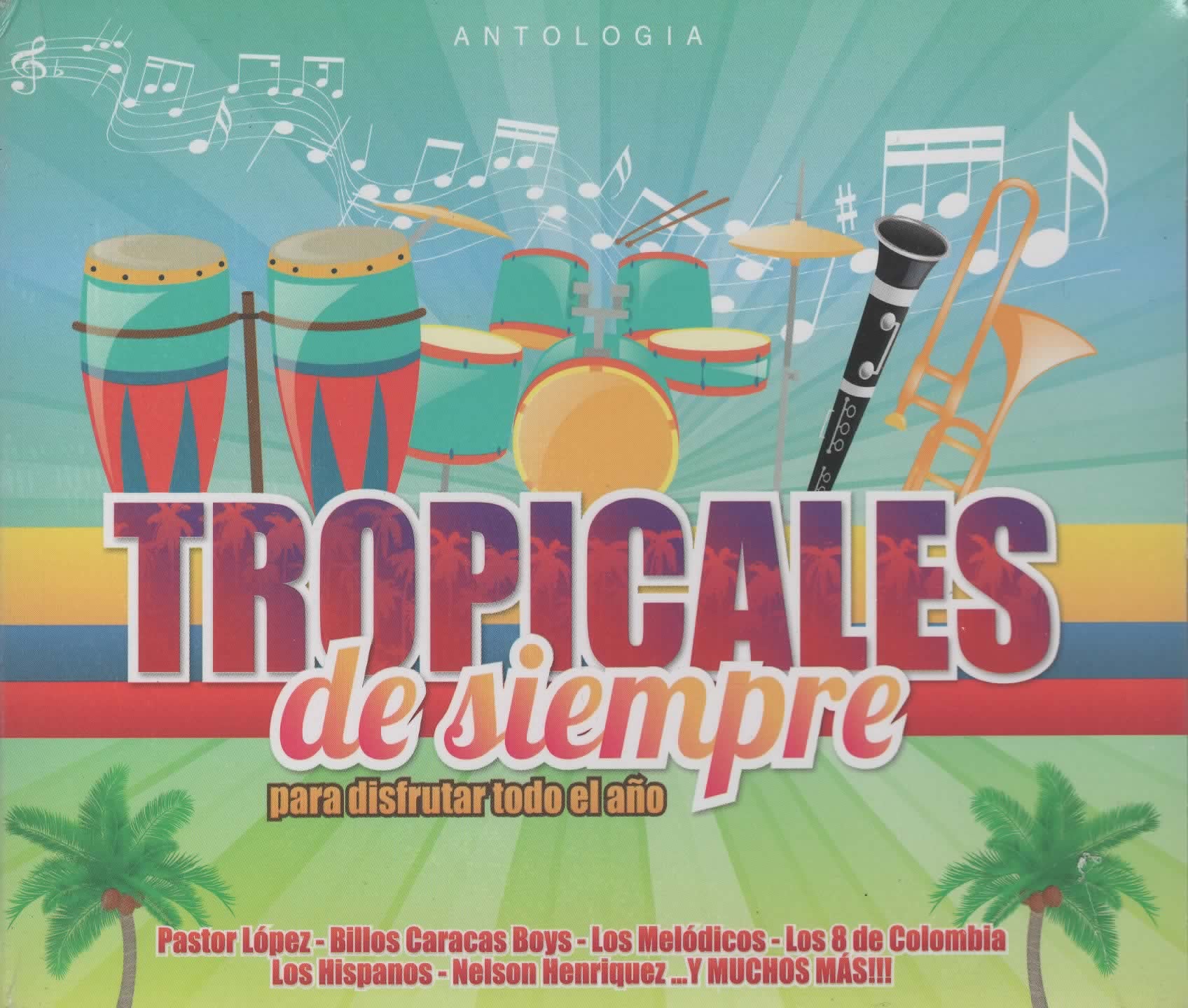 CDX3 Tropicales De Siempre Para Disfrutar Todo El Año