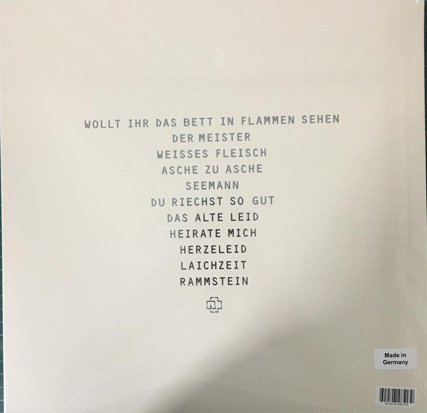 LP X2 Rammstein – Herzeleid XXV