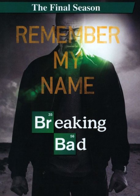 DVD X3 Breaking Bad: The Final Season
