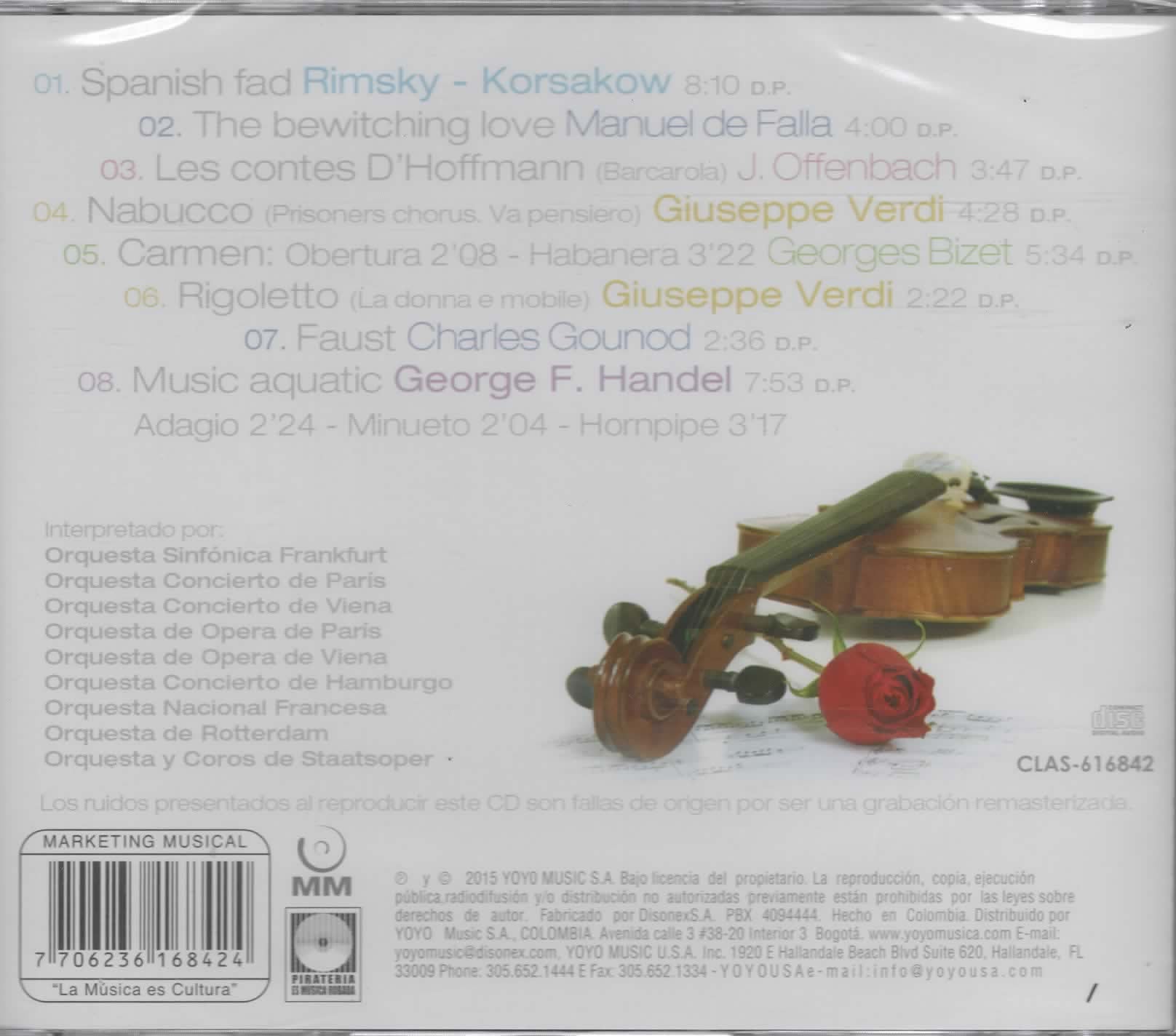CD The gratest Classical Masterpieces Vol. 1