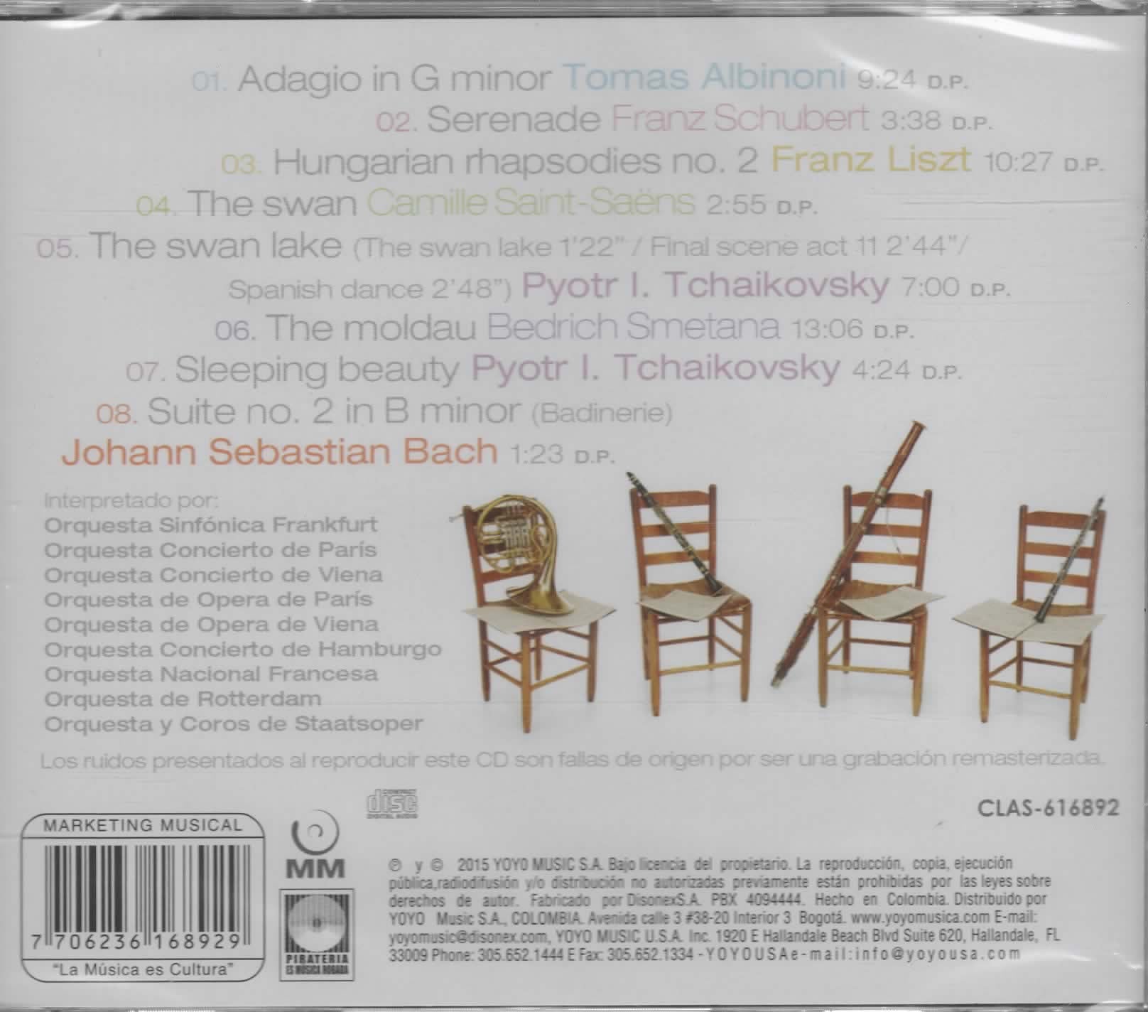 CD The gratest Classical Masterpieces Vol. 6