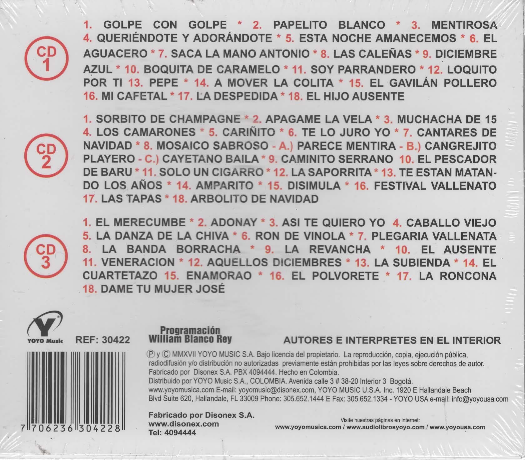 CDX3 Tropicales De Siempre Para Disfrutar Todo El Año