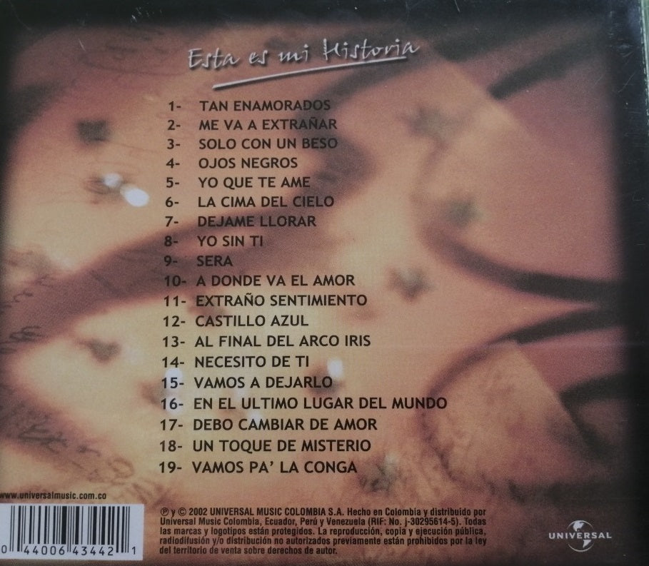 CD Ricardo Montaner - Esta es mi historia