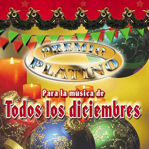 CD x 2 Premio platino para la música de todos los diciembres