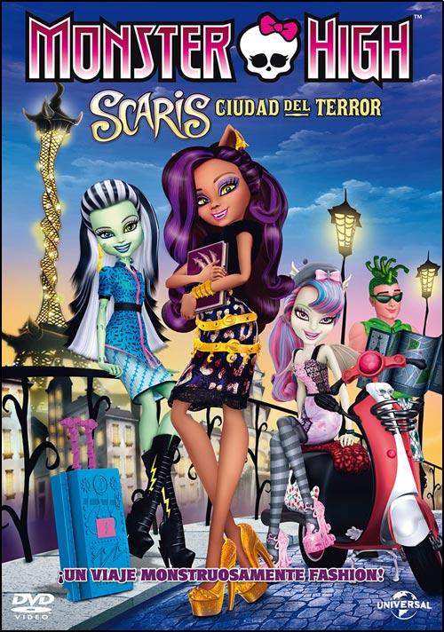 DVD MONSTER HIGH SCARIS CIUDAD DEL TERROR