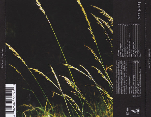 CD Sam Smith – Love Goes