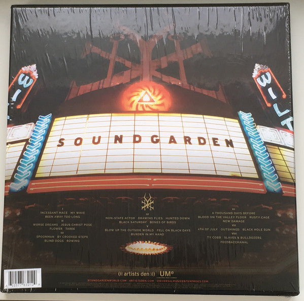 LP X4 Soundgarden – Live From The Artists Den