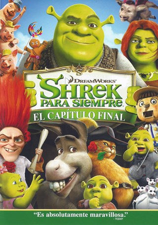DVD PARA SIEMPRE SHREK