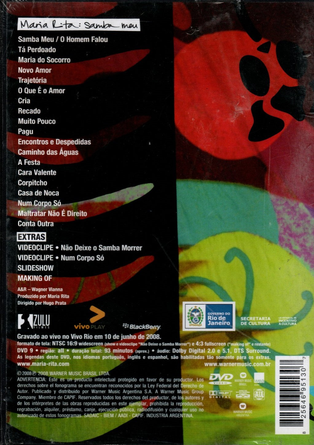 DVD Maria Rita – Samba Meu