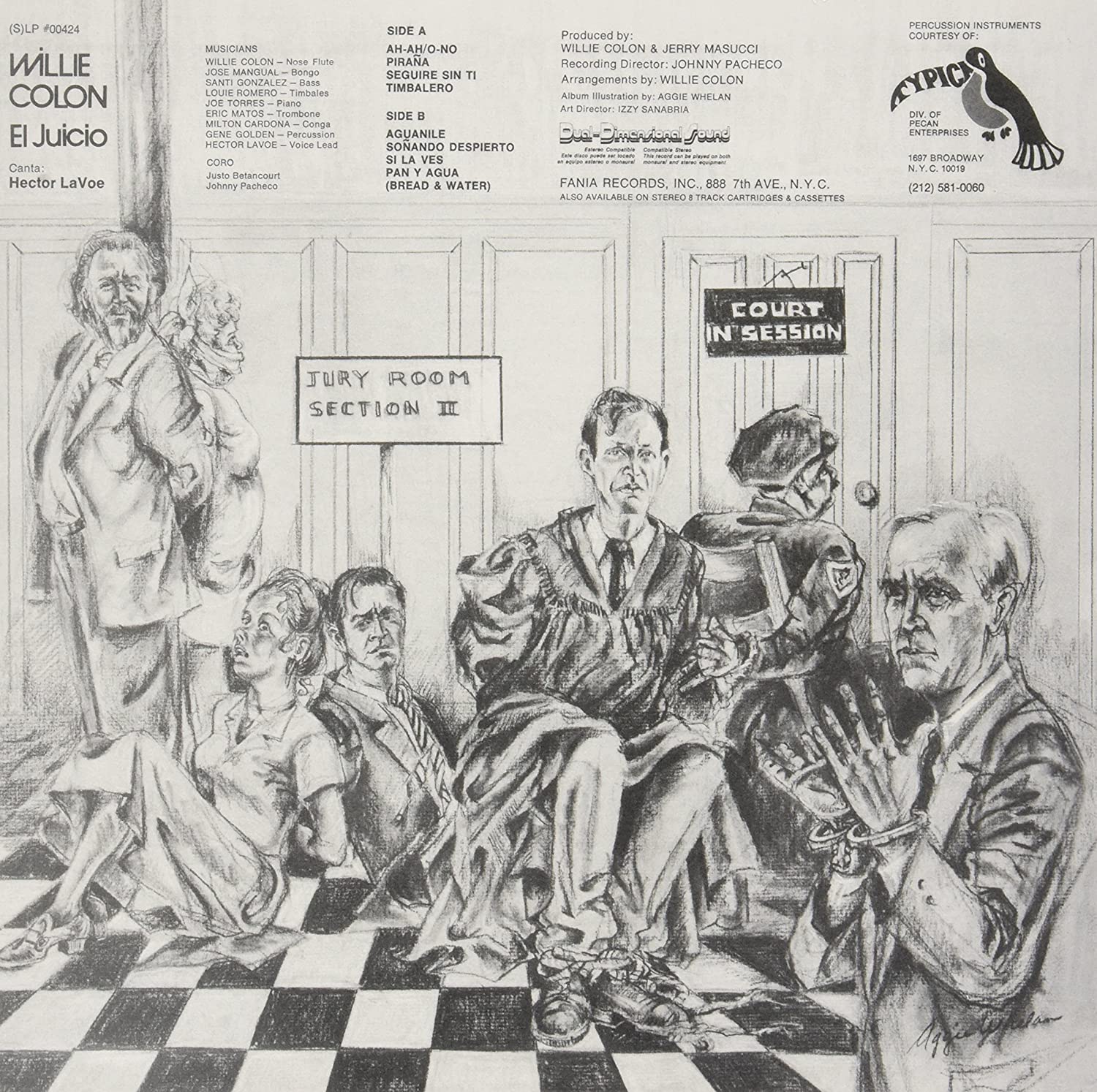 LP El Juicio - Willie Colon y Héctor Lavoe