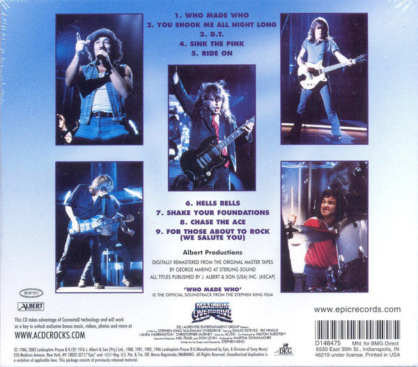 CD AC/DC – Who Made Who