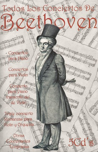 CDX5 Beethoven - Todos Los Conciertos De Bethooven