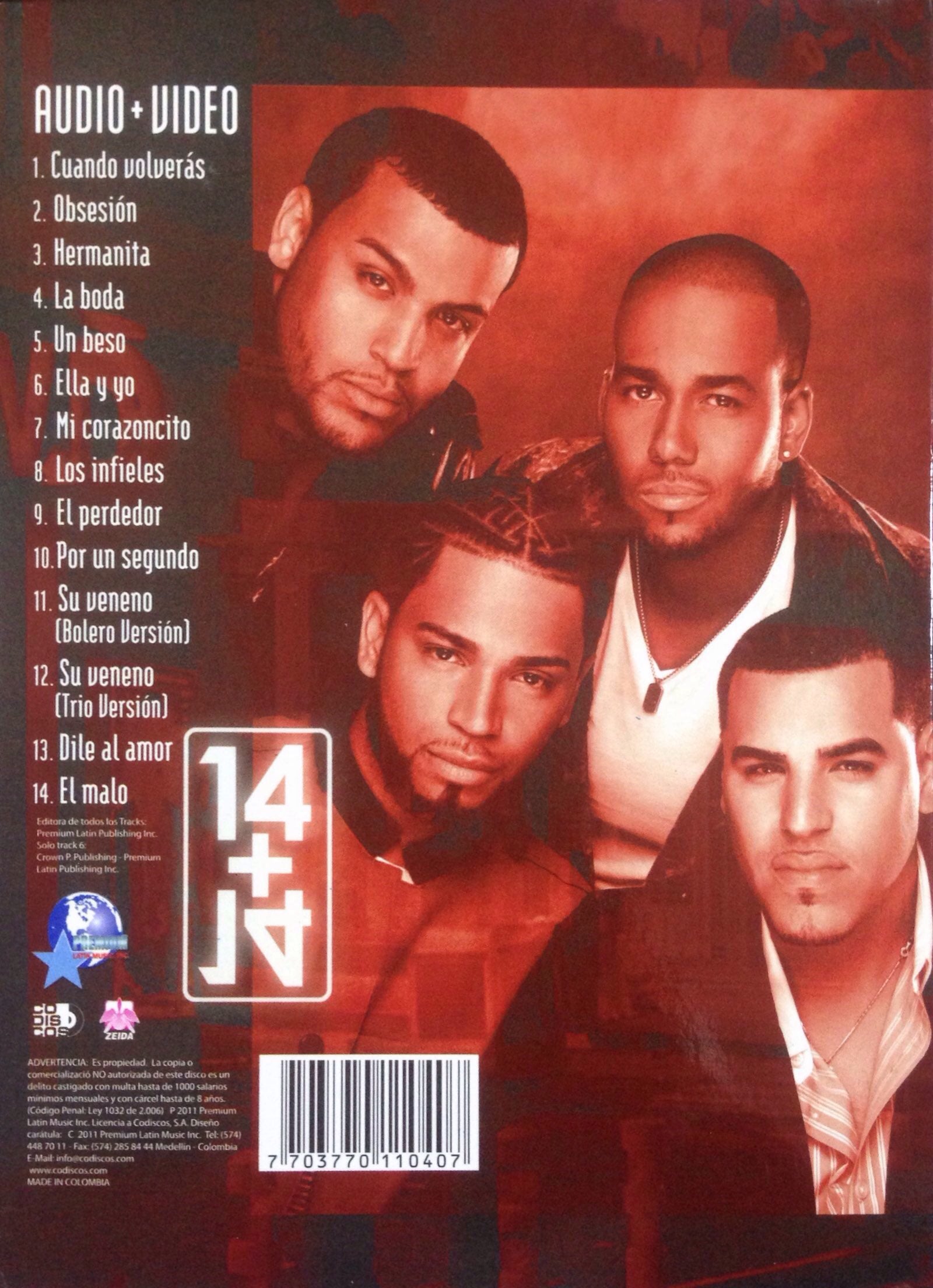 CD + DVD Aventura - 14 + 14 Live