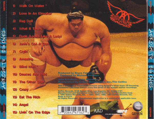 CD Aerosmith – Big Ones