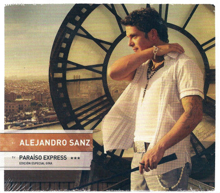 CD x2 + DVD Alejandro Sanz – Paraíso Express